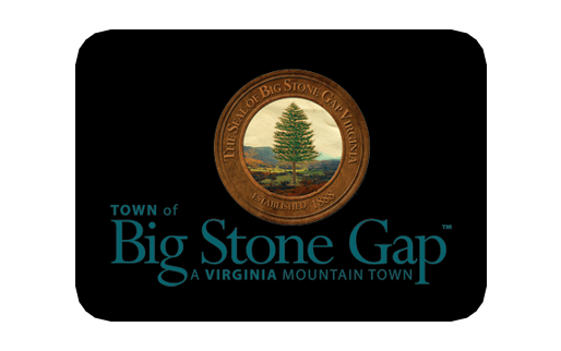 Town of Big Stone Gap logo - A Virginia Mountain Town