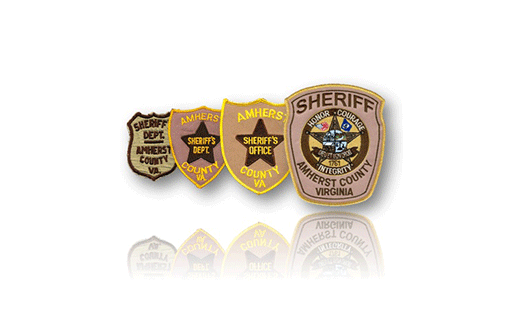Amherst County Sheriff's Badges