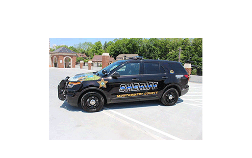 Montgomery County Sheriff's vehicle